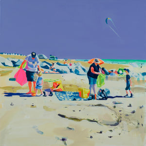 Ruth Mulvie Packing Away original painting