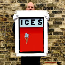 Load image into Gallery viewer, Ices (Red) - Richard Heeps medium - Framed