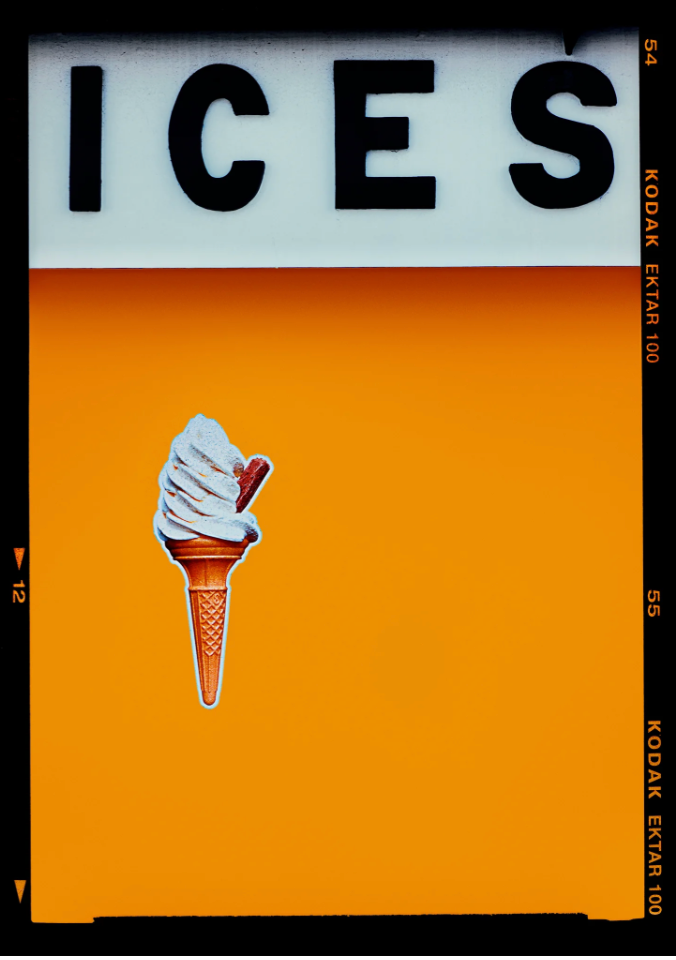 Ices (Satsuma Orange) - Richard Heeps medium - Framed
