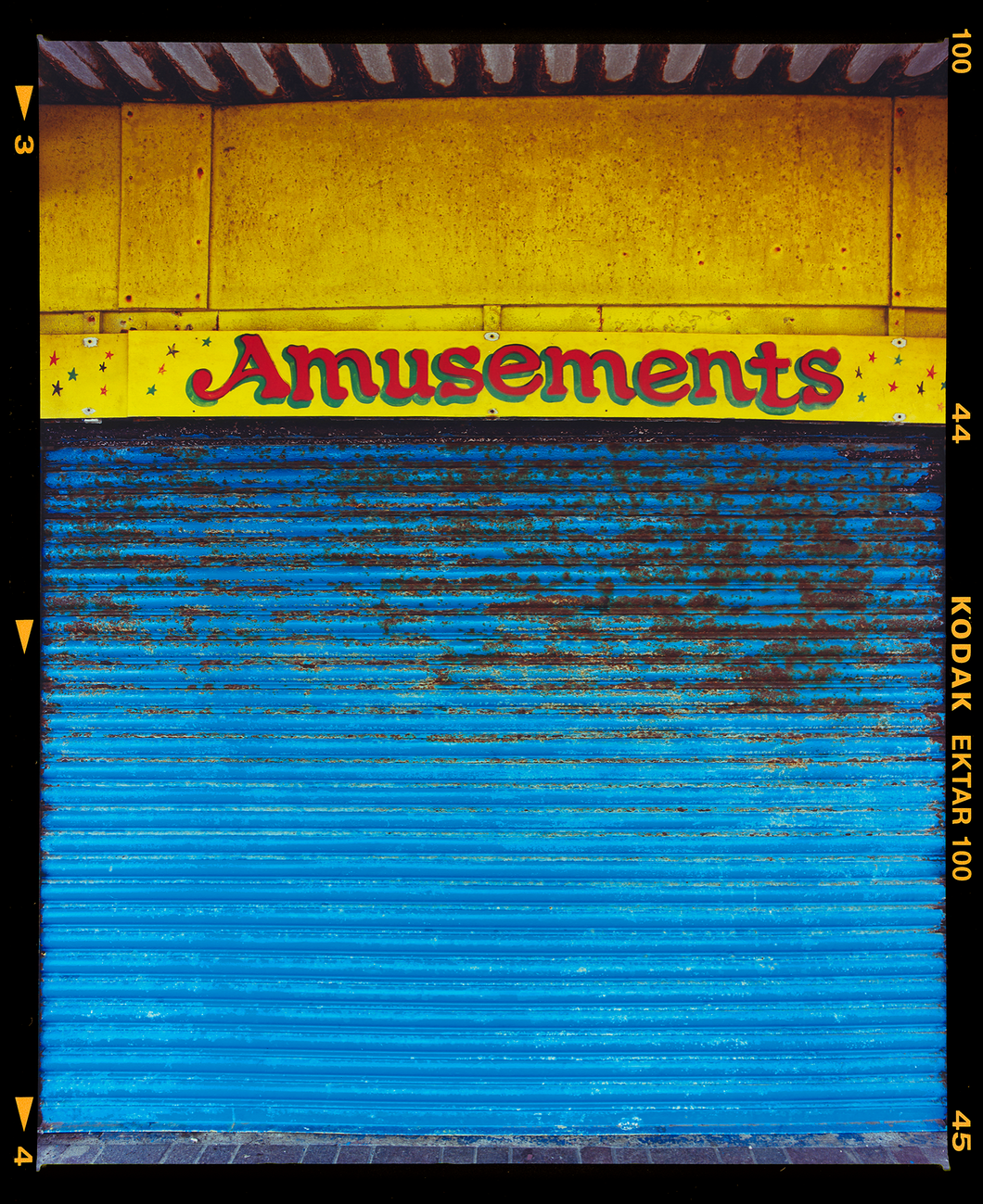 Amusements, Porthcawl, 2023 - Richard Heeps - Framed