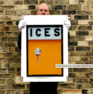 Ices (Satsuma Orange) - Richard Heeps medium - Framed