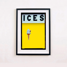 Load image into Gallery viewer, Ices (Lemon Yellow) - Richard Heeps medium - Framed