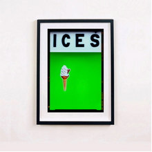 Load image into Gallery viewer, Ices (Vivid Lime Green) - Richard Heeps medium - Framed