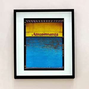 Amusements, Porthcawl, 2023 - Richard Heeps - Framed