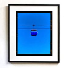 Load image into Gallery viewer, Summit Cable Car (Blue), Llandudno, 2023- Richard Heeps- Framed