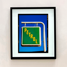 Load image into Gallery viewer, Trevor&#39;s petrol - Richard Heeps - Black Framed 60x70cm