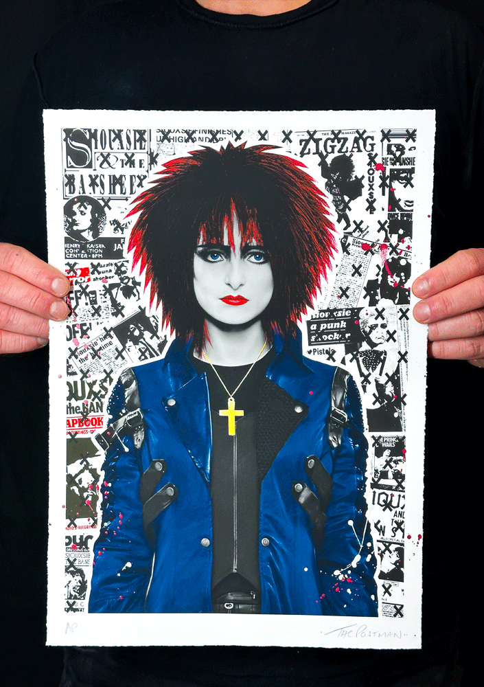 The Postman - Siouxsie Sioux Giclee Print A3 - Unframed