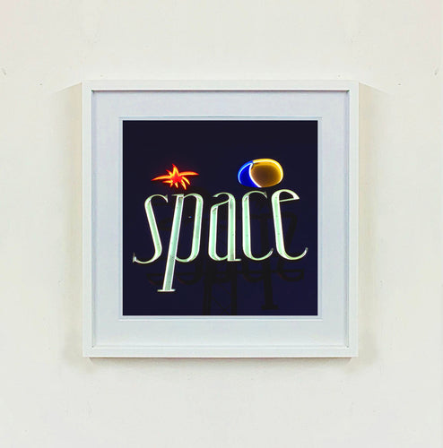 Richard Heeps - Space Ibiza - White Frame - 60 x 70cm