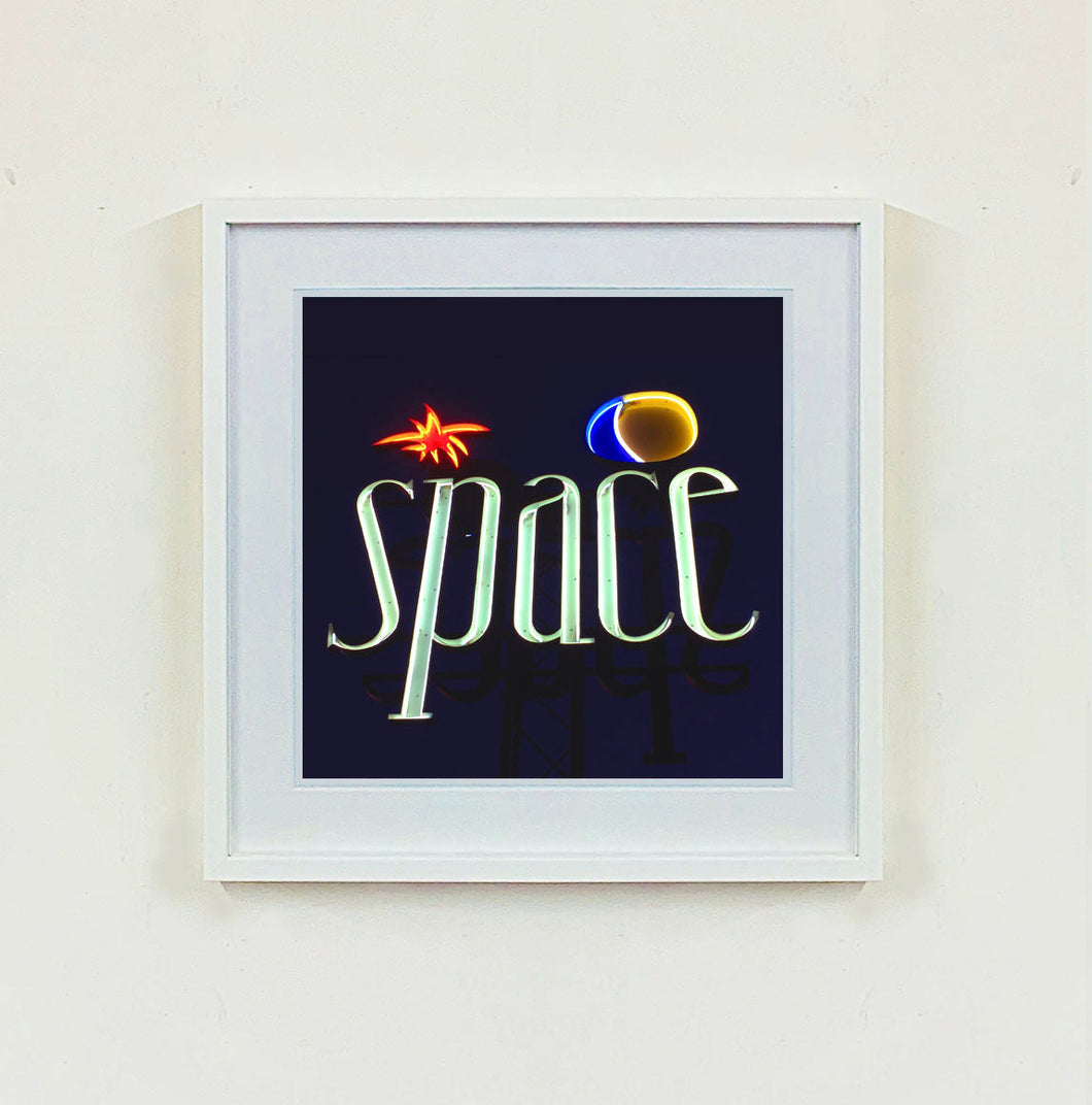 Richard Heeps - Space Ibiza - White Frame - 60 x 70cm