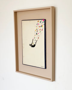 Star Diver- Cassia Beck - Paper on book cover - framed