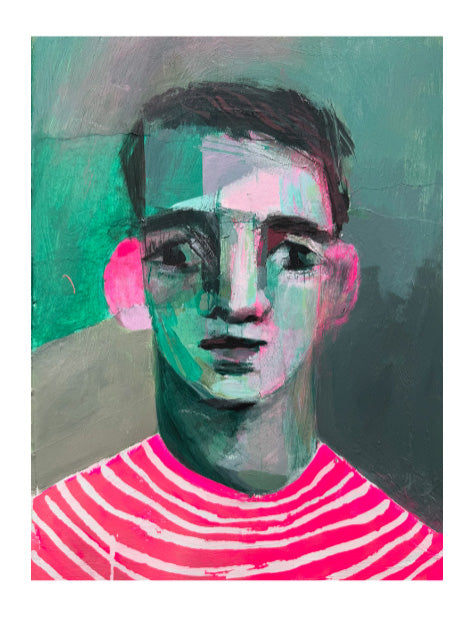 Rob Smales - Stripey Pink