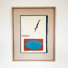 Load image into Gallery viewer, Swimming pool - Cassia Beck - Original Framed