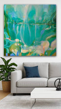 Load image into Gallery viewer, Tiffany Lynch -Swimming in Bliss Acrylic on canvas 100x100cm