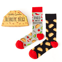 Load image into Gallery viewer, Unisex Taco tastic Gift Box Socks