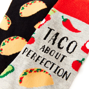 Unisex Taco tastic Gift Box Socks