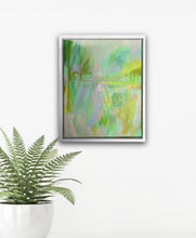 Load image into Gallery viewer, Tiffany Lynch - The River Sings Acrylic on canvas framed 28x24cm