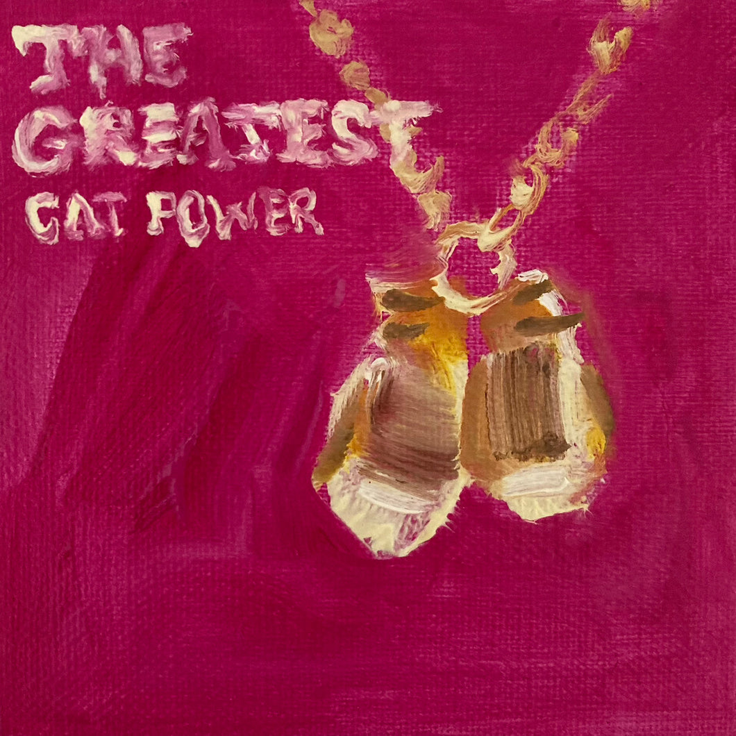 Tinsel Edwards - Cat Power The Greatest - Original Oil on Canvas Board