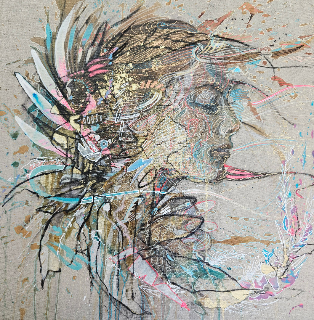 Carne Griffiths - Transported - Tray Framed