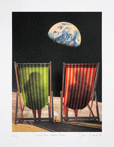 Wish You Were Here - Joe Webb - Silkscreen print