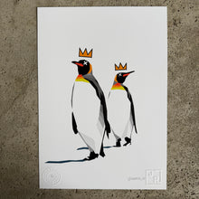 Load image into Gallery viewer, Abstract Penguins A4- Jameson Robinson