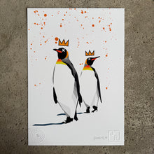 Load image into Gallery viewer, Abstract Penguins A4- Jameson Robinson