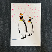 Load image into Gallery viewer, Abstract Penguins A4- Jameson Robinson