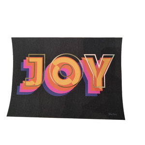 Show Pony - JOY (Gold Foil) - A4 Print