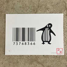 Load image into Gallery viewer, Barcode Penguin - Jameson Robinson
