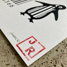Load image into Gallery viewer, Barcode Penguin - Jameson Robinson