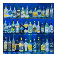 Load image into Gallery viewer, Pam Glew - Gin Bar BLUE - Original 100cm