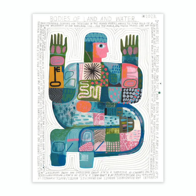 David Shillinglaw - Bodies of Land and Water - Giclee Print