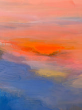 Load image into Gallery viewer, Sophie Abbott ‘Bright Orange Sun’ - Original Painting 90x90cm