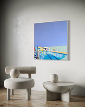 Load image into Gallery viewer, Ruth Mulvie - Dressing Gown - Oil &amp; Acrylic on Canvas 100x100cm