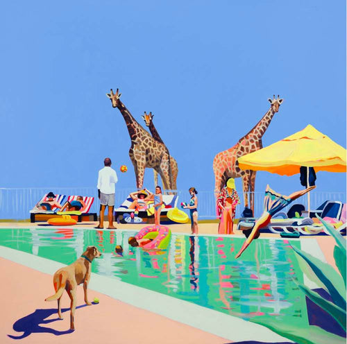Ruth Mulvie - Giraffes - Small Print- 10/50