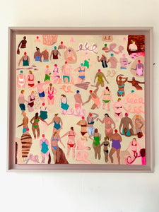 Debbie Lawrence - A Sea of Friendship 79cm x 79cm