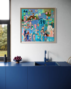 Debbie Lawrence - Summer Light 89x89cm