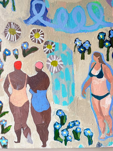 There are flowers everywhere for those who want to see them by Debbie Lawrence