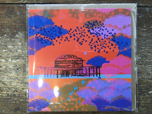 Starling Brighton Sky - Brighton Pier Card - Little Lynch - Tiffany Lynch