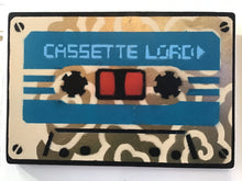 Load image into Gallery viewer, Cassette Lord - Tape A4 Turquoise in Cream + Gold cassette