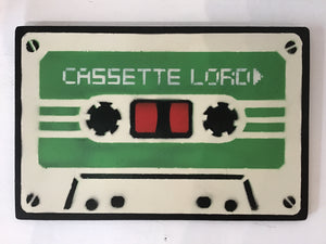 Cassette Lord - Tape A4 Green on white