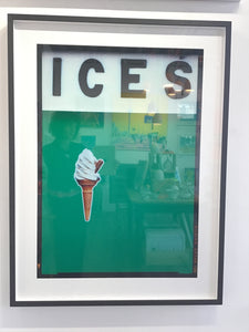 Ices Viridian (Formerly Mint) - Richard Heeps XL 112 x 85cm Standard Glass Black Frame