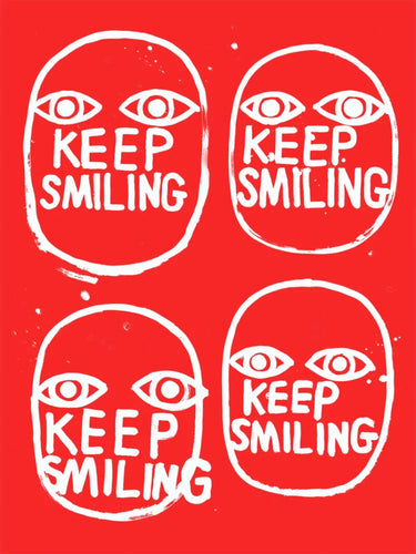 David Shillinglaw - Keep Smiling - Zine