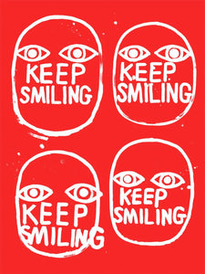 David Shillinglaw - Keep Smiling - Zine