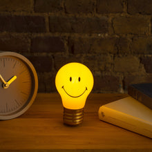 Load image into Gallery viewer, Cordless Smiley Lightbulb - Suck UK