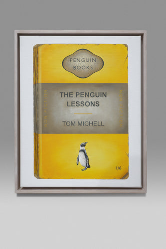 The Penguin Lessons - Jameson Robinson Original Painting