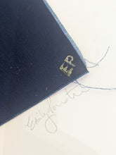 Load image into Gallery viewer, Sunflower Serenity - Emily Paxton- 1/1 Cyanotype on fabric