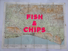 Load image into Gallery viewer, Fish &amp; Chips Brighton and South Downs BSD1 - Dave Buonaguidi 104 x 76cm