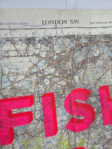 Fish & Chips SW London - Dave Buonaguidi 88 x 71cm