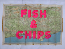 Load image into Gallery viewer, Fish &amp; Chips SUSSEX 83 x 56.5cm - Dave Buonaguidi