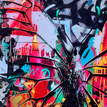 Load image into Gallery viewer, Ben Allen
Urban butterfly No.5 - Original Variant